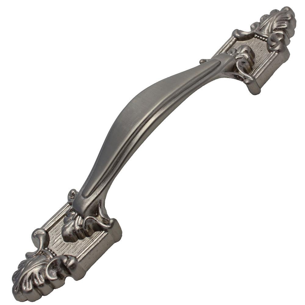 3-1/2 in. Center-to-Center Oil Rubbed Bronze Deco Cabinet Pull (10-Pack) - Super Arbor
