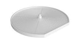 Rev-A-Shelf 32 in Almond Polymer D-Shape Lazy Susan