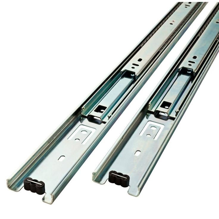12 in. Full Extension Side Mount Ball Bearing Drawer Slide Set