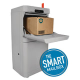 Gray Floor Mount Smart Parcel Security Mailbox - Super Arbor