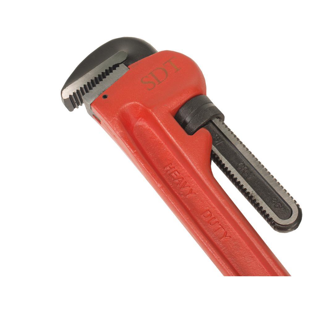 36 in. Cast Iron Straight Pipe Wrench - Super Arbor