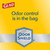Glad ForceFlex 100-Pack 13-Gallon Gray Plastic Kitchen Trash Bag