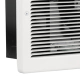 1,000-Watt Front-Mountable Wall Heater in White - Super Arbor