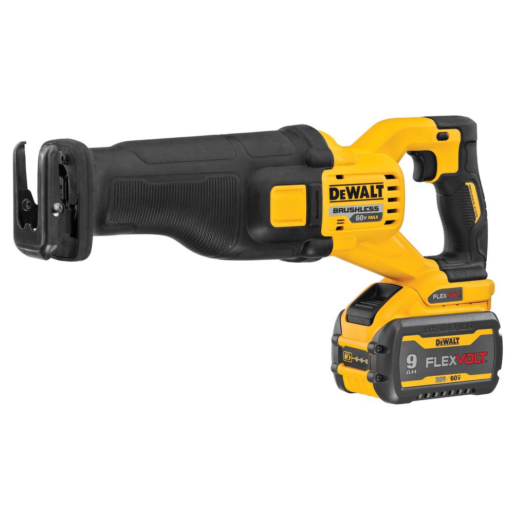 FLEXVOLT 60-Volt MAX Lithium-Ion Cordless Brushless Reciprocating Saw Kit with 20V 6-1/2 in. Circular Saw (Tool-Only) - Super Arbor