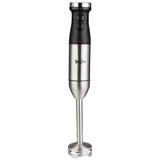 225-Watt Single Speed Silver/Black Immersion Hand Blender with Turbo Boost