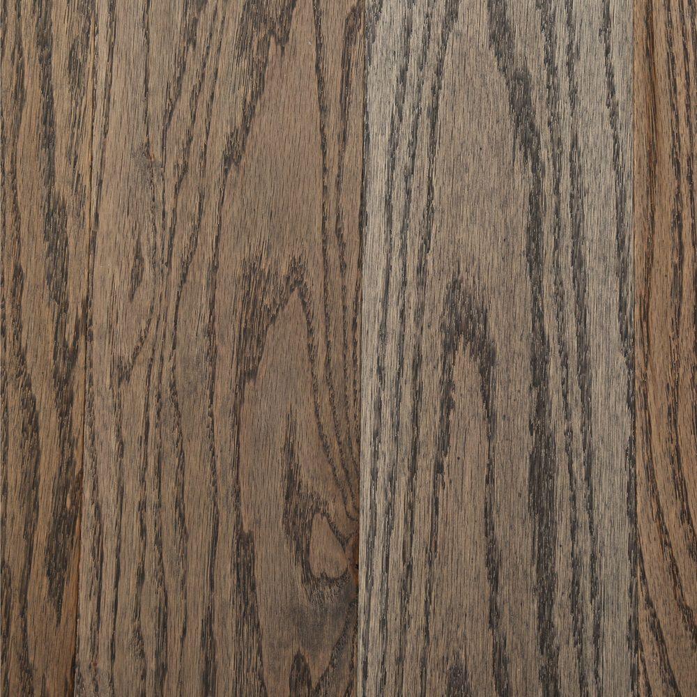 Bruce American Originals Coastal Gray Oak 3/4 in. T x 5 in. W x Varying L Solid Hardwood Flooring (23.5 sq. ft./case) - Super Arbor