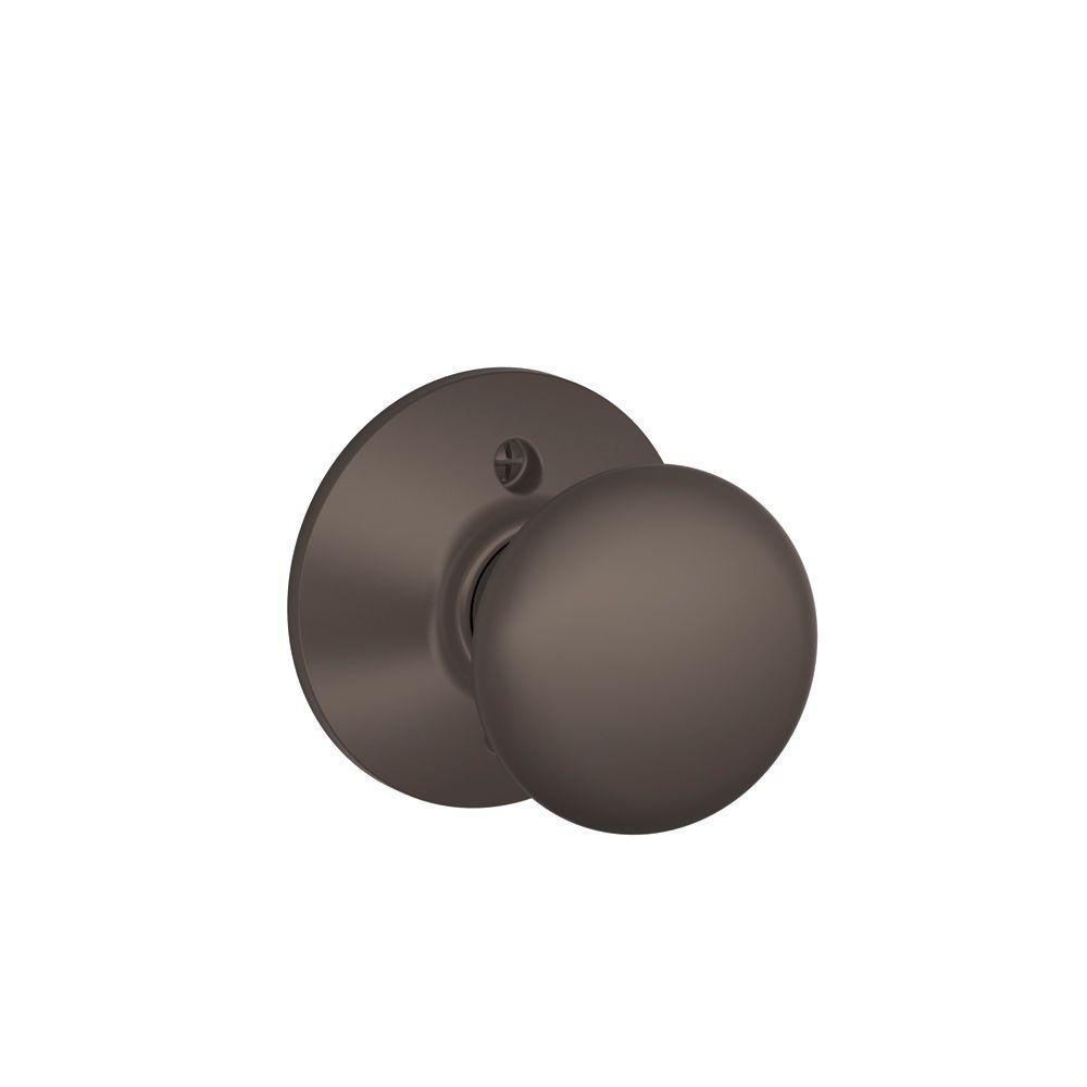 Plymouth Bright Brass Dummy Door Knob - Super Arbor
