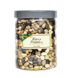 Mosser Lee 5 lbs. River Pebbles in Storage Jar - Super Arbor
