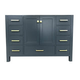 Cambridge 42 in. W Vanity Cabinet Only in White - Super Arbor