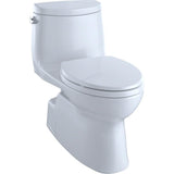 Carlyle II 1-Piece 1.28 GPF Single Flush Elongated Skirted Toilet with CeFiONtect in Sedona Beige - Super Arbor