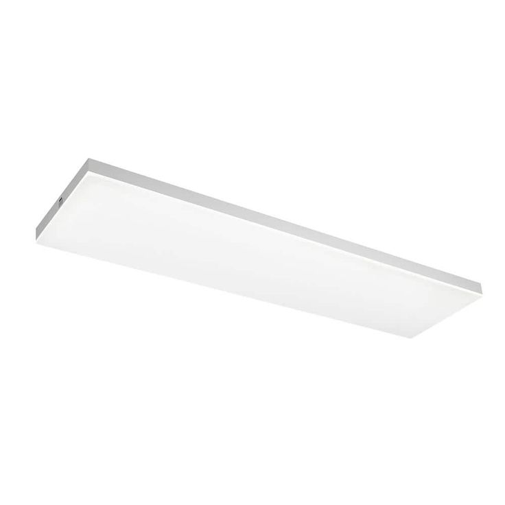 Commercial Electric 1 ft. x 4 ft. 40-Watt Dimmable White Integrated LED 4000 Lumens Frameless Flat Panel with Color Change 3CCT