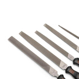 Crescent Nicholson 6 in., 8 in. and 10 in. General Purpose File Set with Ergonomic Handles (5-Piece)