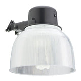 65-Watt CFL Wall-Mount Outdoor Gray Fluorescent Area Light