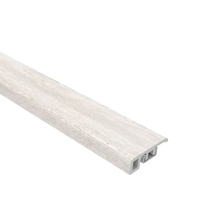 CALI Legends Saltwater Oak Vinyl Accessories Threshold Saltwater Oak 0.47-in T x 1.73-in W x 72.83-in L Vinyl Threshold