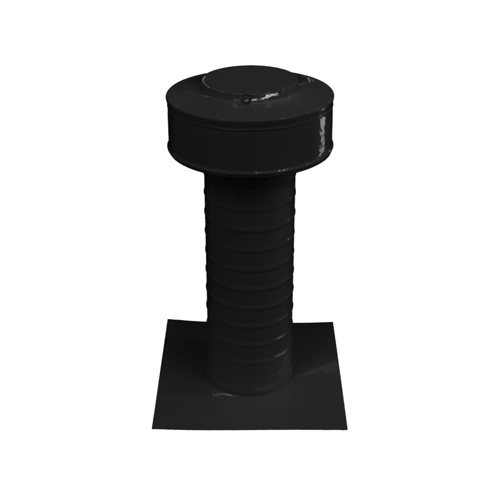 12 in. Dia Keepa Vent an Aluminum Roof Vent for Flat Roofs - Super Arbor