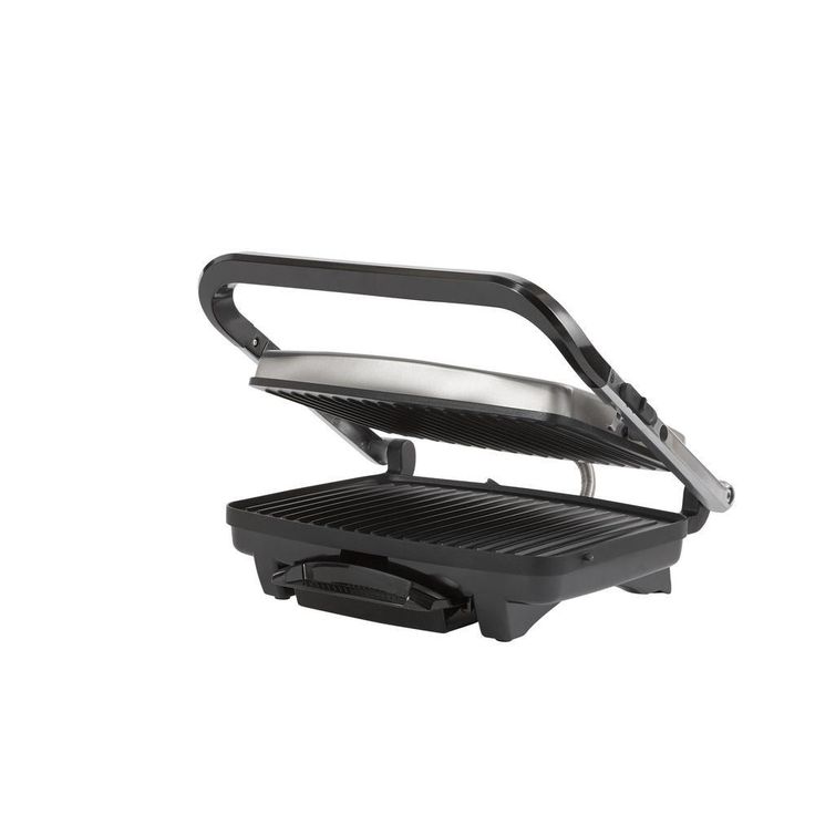 Stainless Steel Panini Press and Indoor Grill