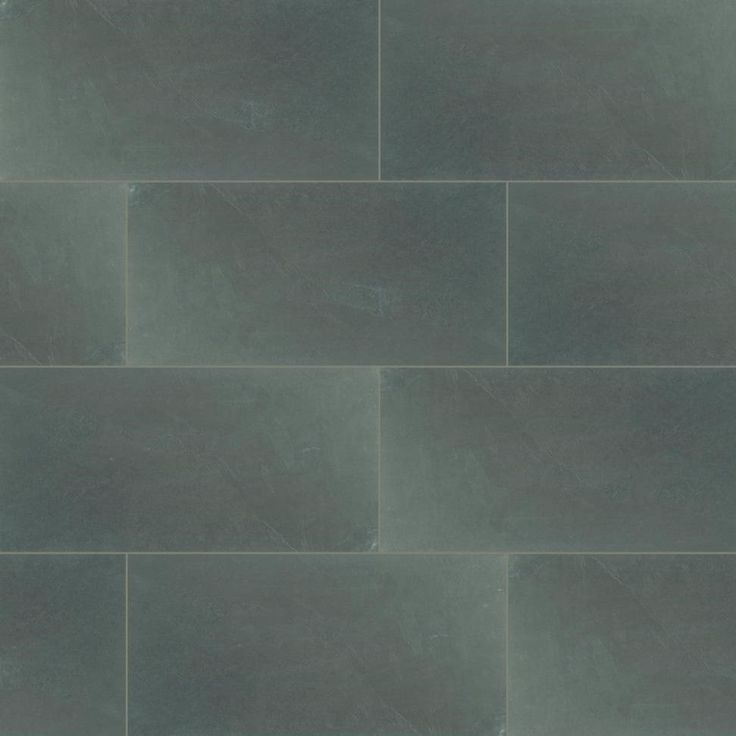 MSI Montauk Blue 4 in. x 12 in. Gauged Slate Floor and Blue Subway Tile (5 sq. ft./Case)