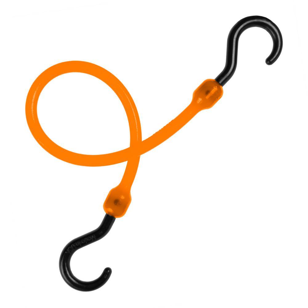 18 in. Easy Stretch Cord in Safety Orange (4-Pack) - Super Arbor