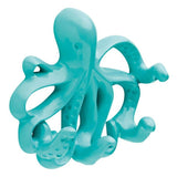 5-1/3 in. Teal Octopus Wall Hook