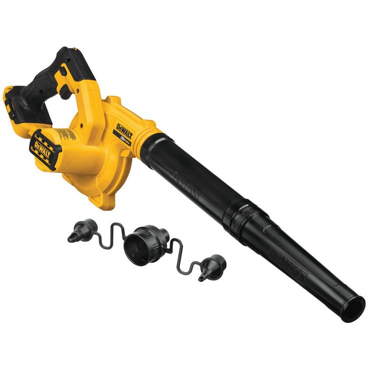 20-Volt MAX Lithium-Ion Cordless Blower with Premium Battery Pack 5.0 Ah (2-Pack), Charger and Kit Bag