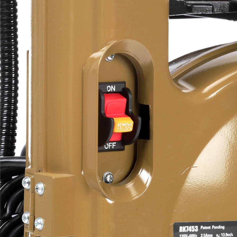 2.5 Amp 9 in. Band Saw with 59-1/2 in. Blade and Work Light - Super Arbor