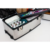 21.5 in. W Stainless Steel 3-in-1 Suitcase Tool Box - Super Arbor