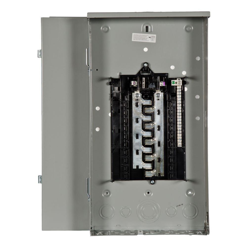ES Series 100 Amp 12-Space 24-Circuit Main Breaker Outdoor Load Center - Super Arbor