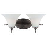 Montreal 3-Light Antique Brushed Nickel Vanity Light