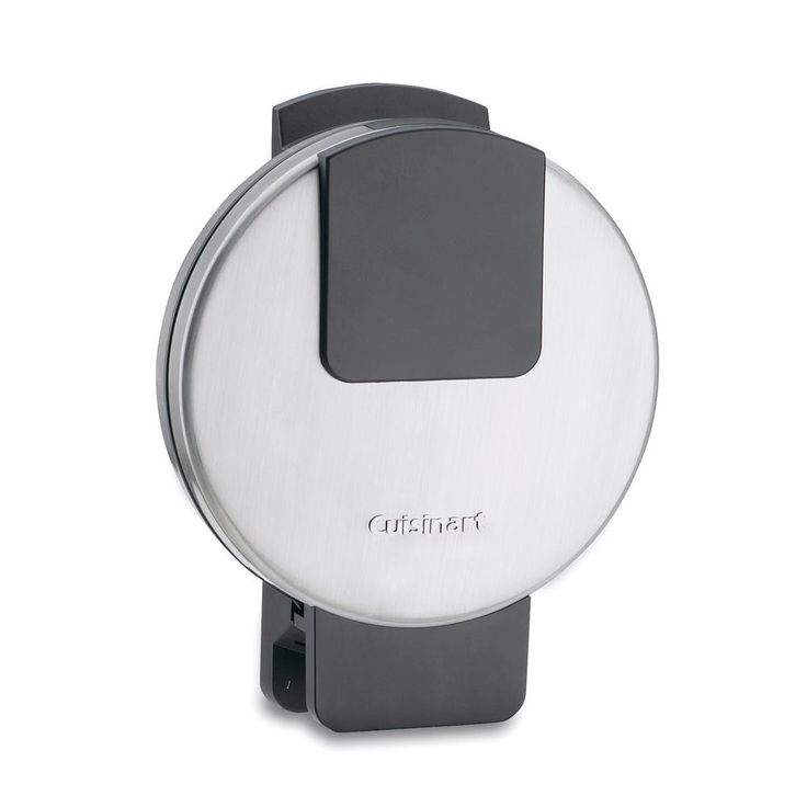 Single Waffle Stainless Steel American Waffle Maker with Recipe Book