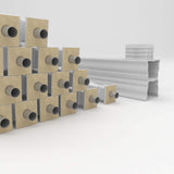 Ekena Millwork Fiberthane Arcadian Balustrade 192 in. L x 32 in. H Fiberglass Railing Kit