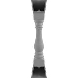 Ekena Millwork Fiberthane Bradford Balustrade 96 in. L x 38 in. H Fiberglass Railing Kit