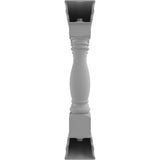 Ekena Millwork Fiberthane Embassy Balustrade 48 in. L x 40 in. H Fiberglass Railing Kit