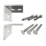 Ekena Millwork Endurathane 500 Series 1 in. H x 1 in. W White Resin Stair Railing Kit