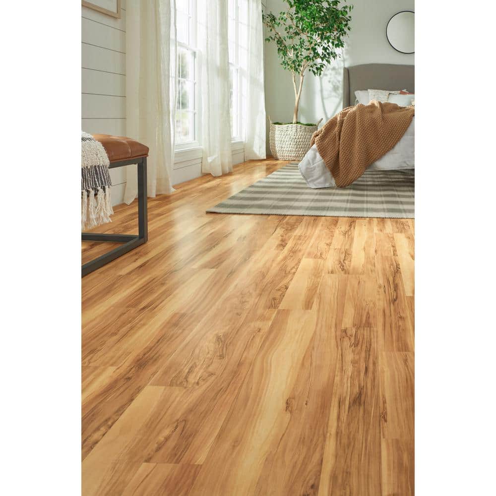 Pergo XP Ellwood Maple 10 mm T x 7.4 in. W Laminate Wood Flooring (19.63 sqft/case)
