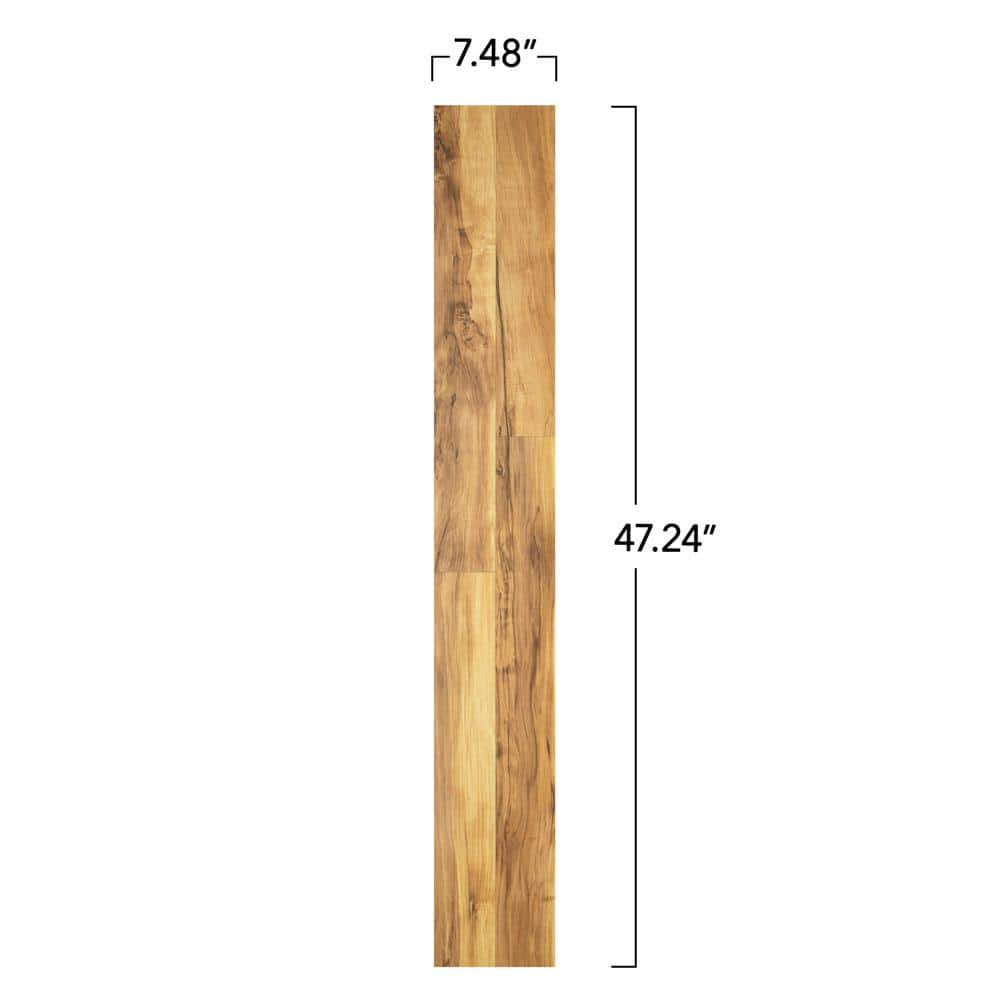 Pergo XP Ellwood Maple 10 mm T x 7.4 in. W Laminate Wood Flooring (19.63 sqft/case)