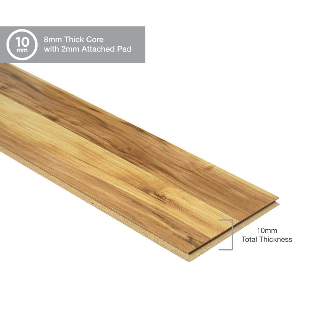 Pergo XP Ellwood Maple 10 mm T x 7.4 in. W Laminate Wood Flooring (19.63 sqft/case)