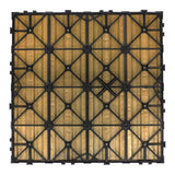 NewTechWood UltraShield Naturale 1 ft. x 1 ft. Quick Deck Outdoor Composite Deck Tile in English Oak (10 sq. ft. per box)