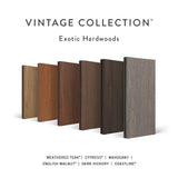TimberTech Advanced PVC Vintage 1 in. x 6 in. x 1 ft. Square English Walnut PVC Sample (Actual: 1 in. x 5 1/2 in. x 1 ft)