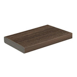 TimberTech Advanced PVC Vintage 1 in. x 6 in. x 1 ft. Square English Walnut PVC Sample (Actual: 1 in. x 5 1/2 in. x 1 ft)