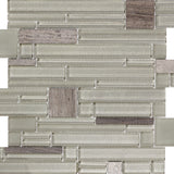 Emser Entity 15-Pack Vigor Stone and Glass Border Tile (12-in x 12-in)