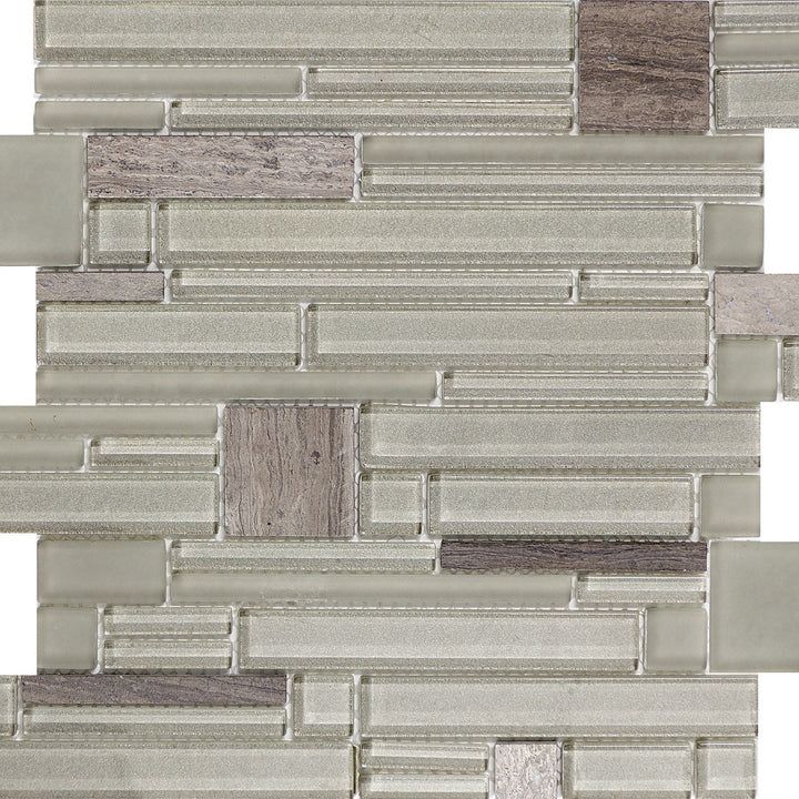 Emser Entity 15-Pack Vigor Stone and Glass Border Tile (12-in x 12-in)