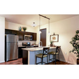 Design House Brookings Solid Wood Ready to Assemble Shaker 15 in. x 36 in. x 12 in. 1 Door Wall Kitchen Cabinet in Espresso