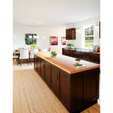 Design House Brookings Solid Wood Ready to Assemble Shaker 24 in. x 34.5 in. x 24 in. 2 Door 1Drawer Base Kitchen Cabinet in Espresso