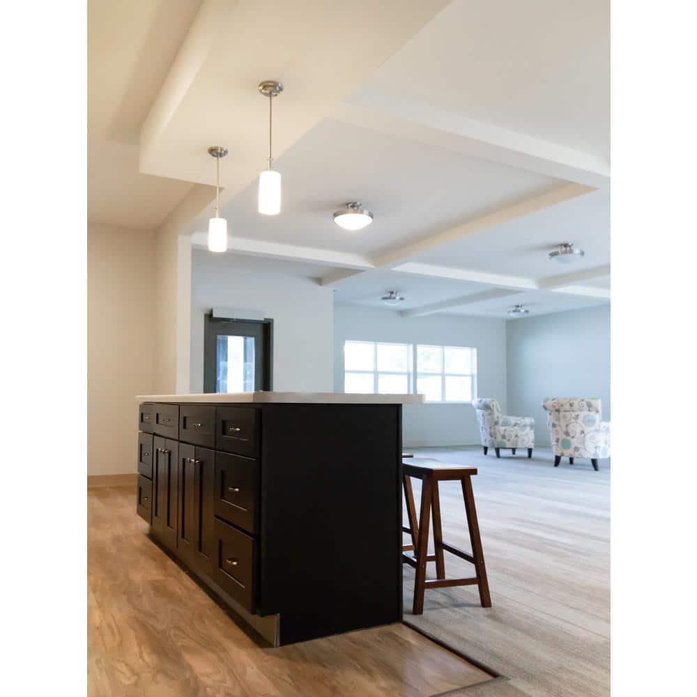 Design House Brookings Solid Wood Ready to Assemble Shaker 24 in. x 34.5 in. x 24 in. 2 Door 1Drawer Base Kitchen Cabinet in Espresso