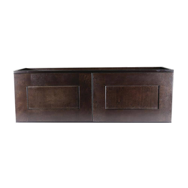 Design House Brookings Solid Wood Ready to Assemble Shaker 36 in. x 12 in. x 15 in. 2 Door Wall Kitchen Cabinet in Espresso