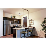 Design House Brookings Solid Wood Ready to Assemble Shaker 36 in. x 12 in. x 15 in. 2 Door Wall Kitchen Cabinet in Espresso