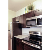Design House Brookings Solid Wood Ready to Assemble Shaker 30 in. x 12 in. x 30 in. 2 Door Wall Kitchen Cabinet in Espresso