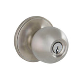 Schlage ESSENTIALS Morrow Stainless Steel Keyed Entry Door Knob – V54 V MOW 630