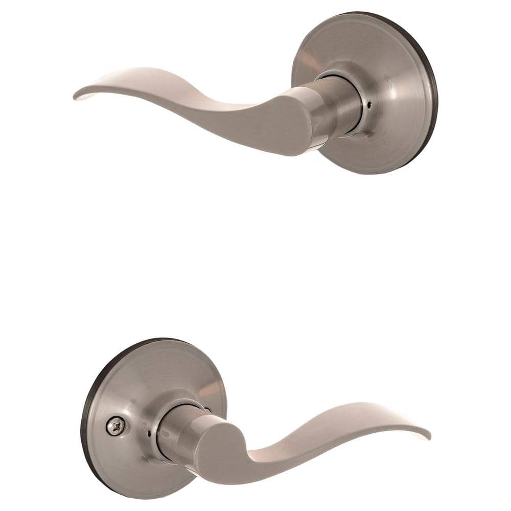 Millstreet Satin Nickel Passage Hall/Closet Door Lever by Schlage