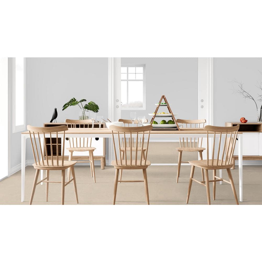 Marmoleum Cinch Loc Seal Edelweiss 9.8 mm T x 11.81 in. W x 11.81 in. L Laminate Flooring (6.78 sq. ft./case)